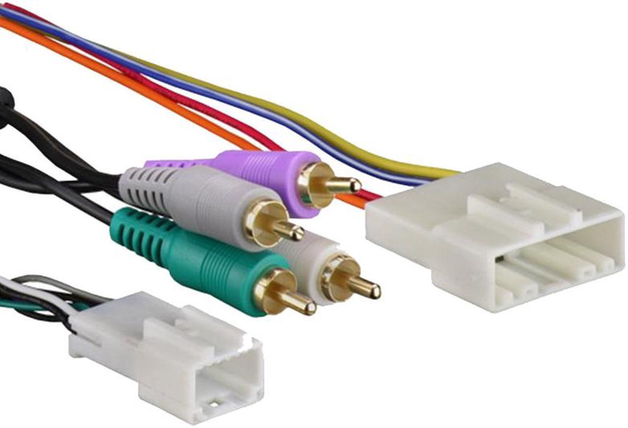 Alt view image 3 of 6 - Metra 70-7554 Amplifier Integration Wiring Harness for Select Nissan 2010 and Up