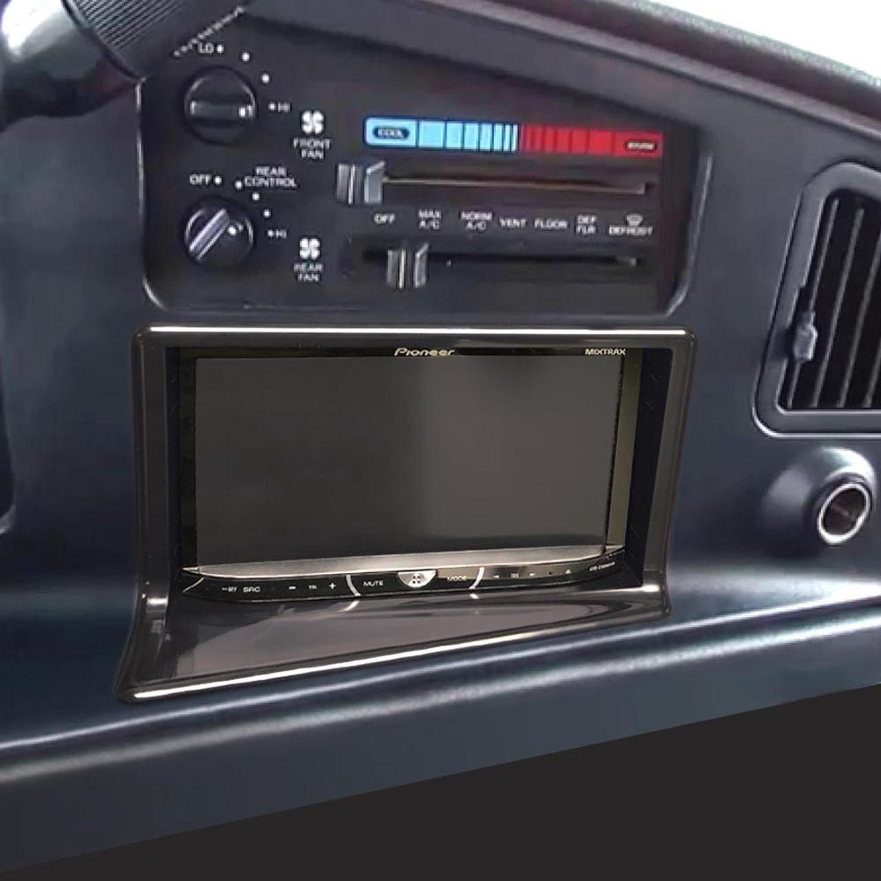 Alt view image 2 of 5 - Metra 95-5704 Double DIN Dash Kit for select Ford Econoline 1992-1996