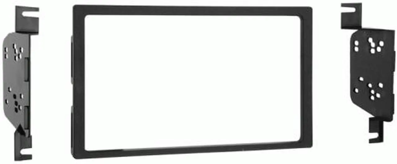 Alt view image 4 of 4 - Metra 95-7332 Double DIN Installation Kit for 2007-up Hyundai Elantra Vehicles (Radio delete models)
