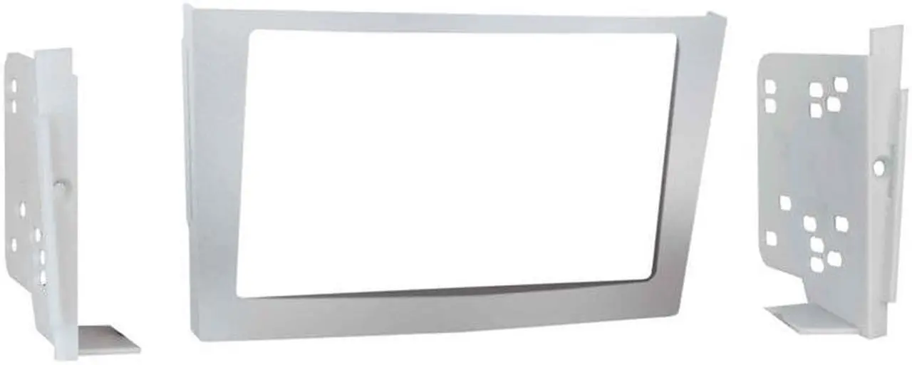 Alt view image 3 of 6 - Metra 95-3107S (Silver) Double DIN Installation Dash Kit for 2008-up Saturn Astra (Silver)