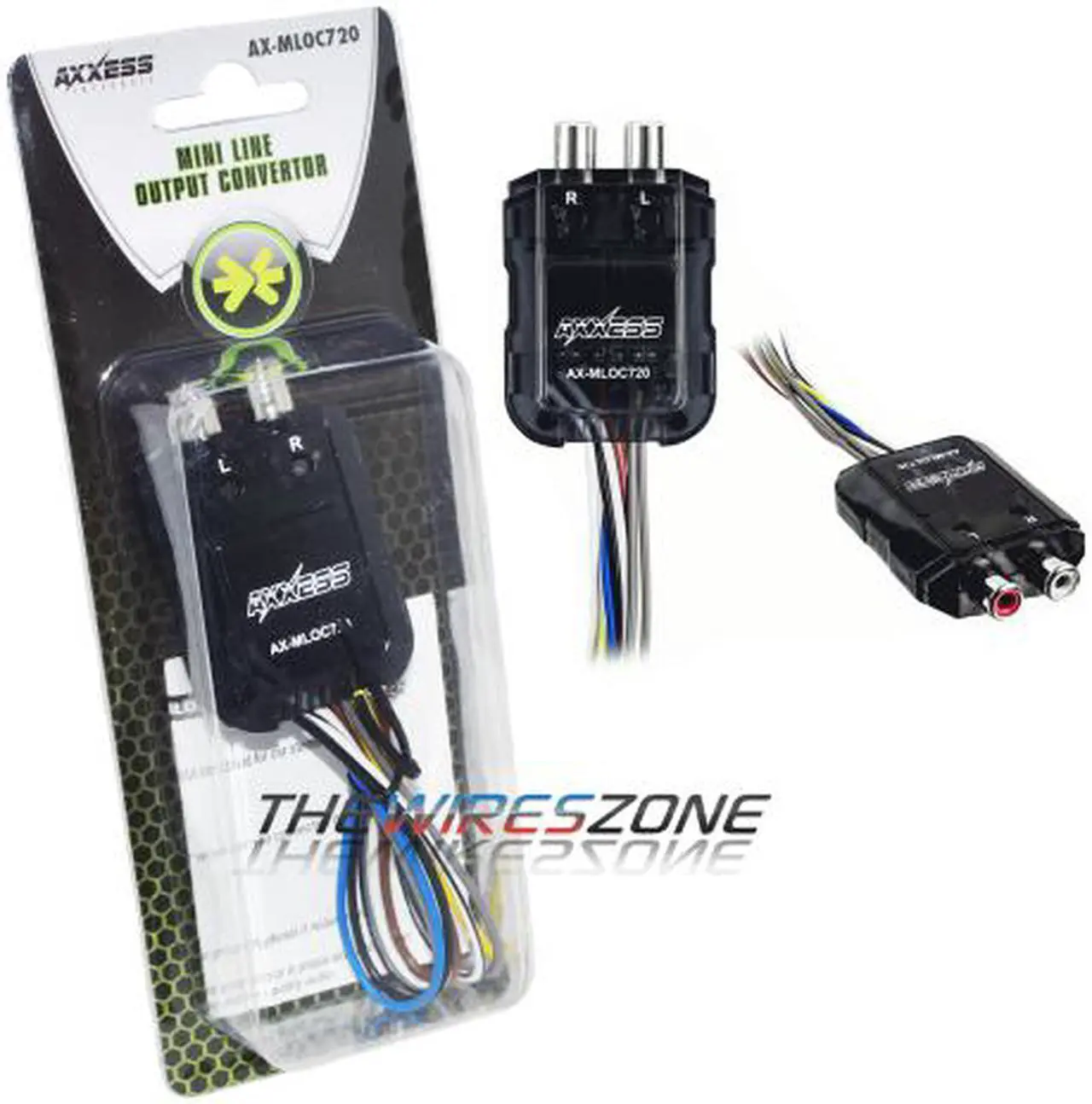 Alt view image 6 of 6 - Axxess AX-MLOC720 Universal 2-Channel Line Output Converter with Adjustable Gain