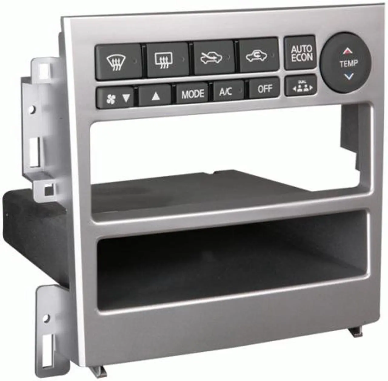 Alt view image 7 of 11 - Metra  ft.05- ft.07 Infiniti G35 Single Din Radio Install Kit