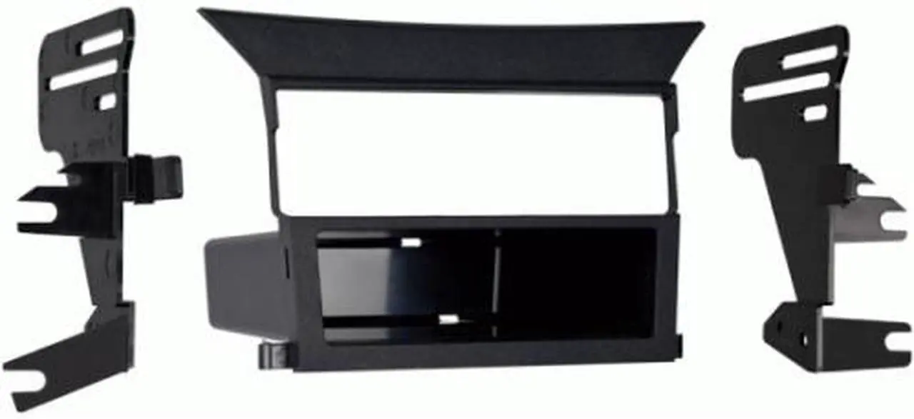 Alt view image 5 of 6 - Metra 99-7876 Single DIN Installation Dash Kit with Pocket for 2009 Honda Pilot