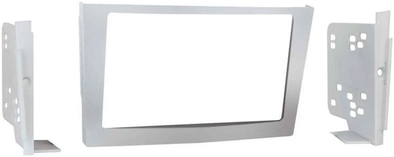 Alt view image 5 of 6 - Metra 95-3107S (Silver) Double DIN Installation Dash Kit for 2008-up Saturn Astra (Silver)