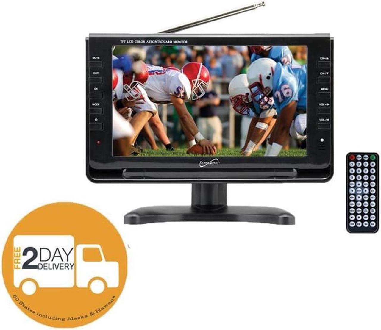 Alt view image 14 of 20 - Supersonic SC-499 9" Widescreen Portable Digital LCD TV with Built-in TV Tuner