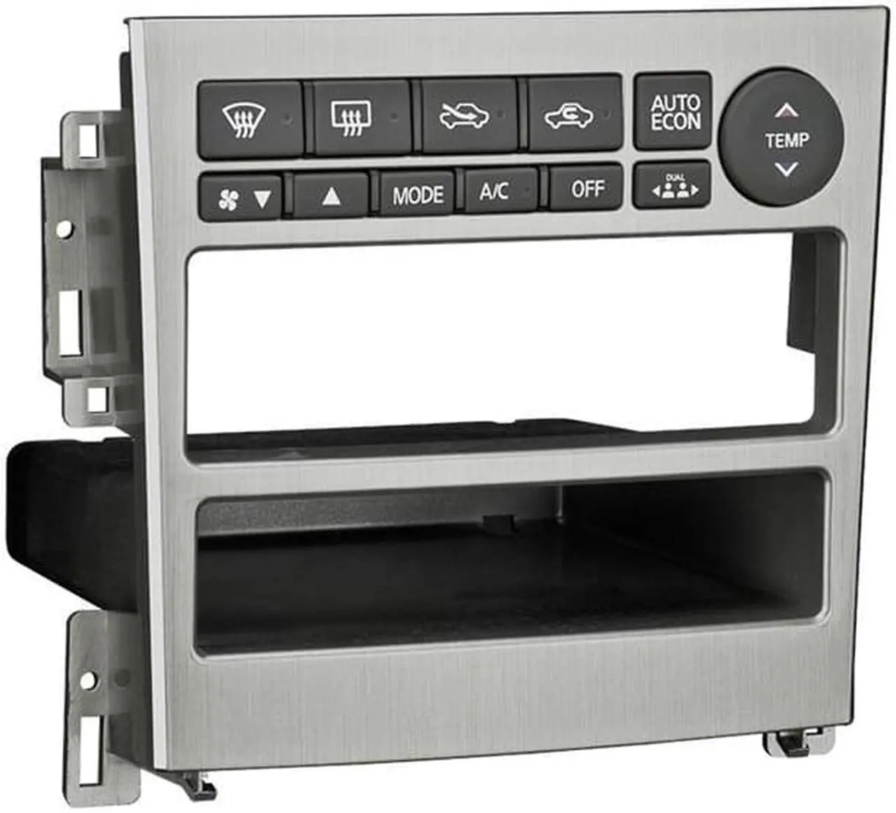 Alt view image 4 of 5 - Metra 99-7605A Single DIN Dash Kit for 2005-2007 Infiniti G35 (w/o NAV)