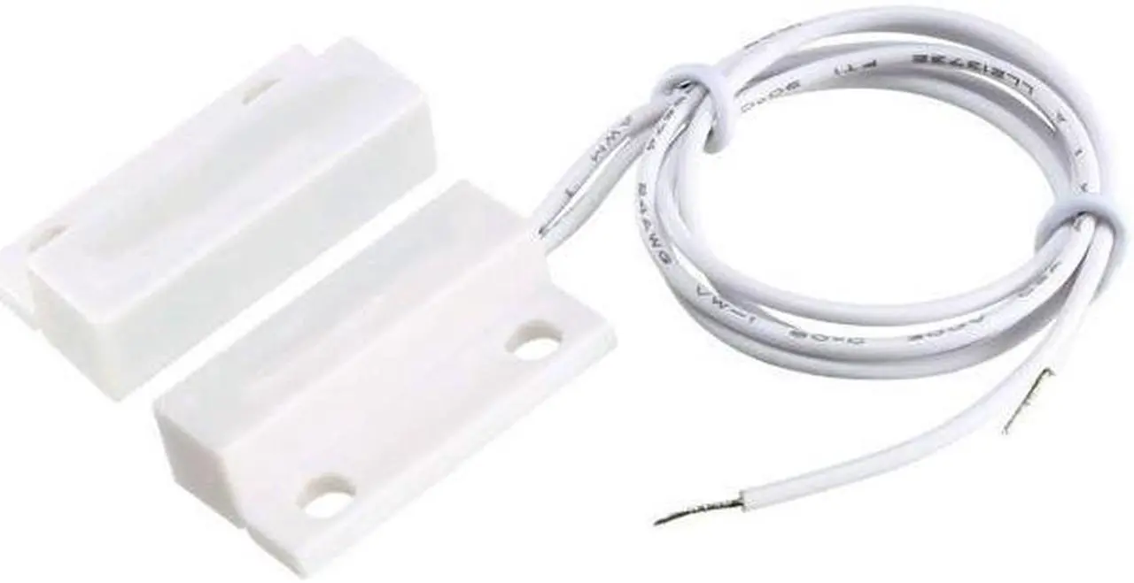Alt view image 4 of 4 - 20 Pack White Door Window Security Alarm Contact Surface Reed Home Switch Sensor