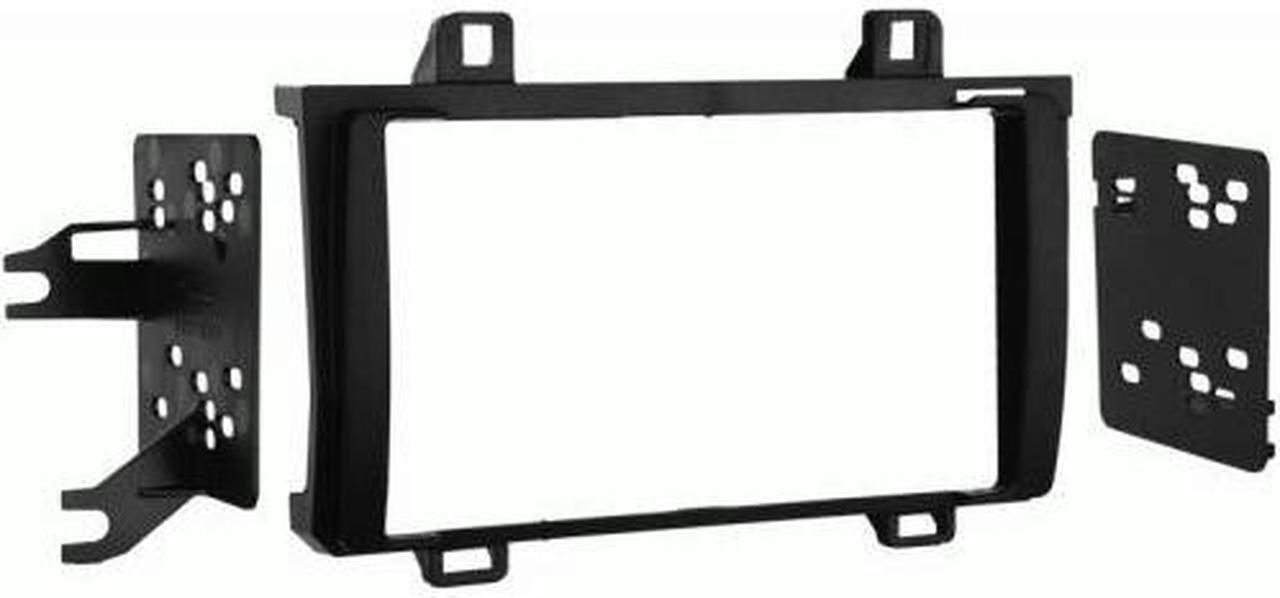 Alt view image 4 of 6 - Metra 95-8224 Double DIN Installation Dash Kit for 2009 Toyota Matrix and Pontiac Vibe
