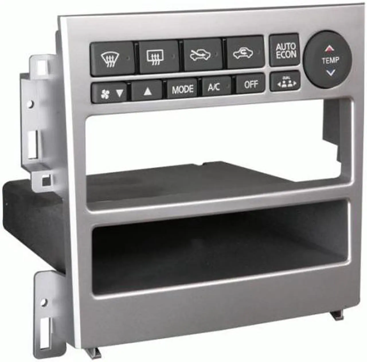 Alt view image 10 of 11 - Metra  ft.05- ft.07 Infiniti G35 Single Din Radio Install Kit