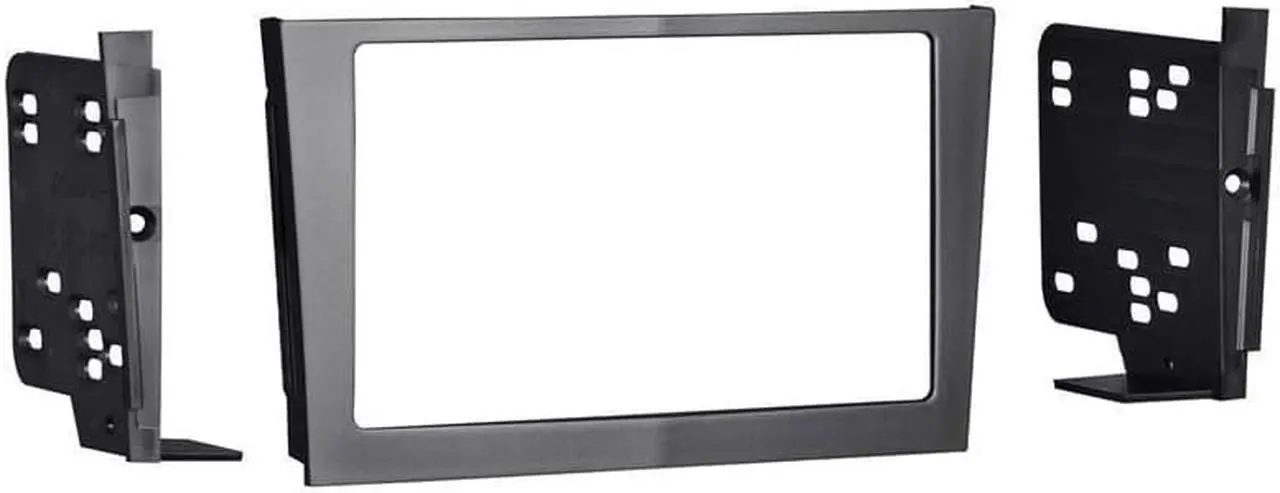Alt view image 10 of 11 - Metra 95-3107G (Gray) Double DIN Installation Dash Kit for 2008 Saturn Astra (Gray)