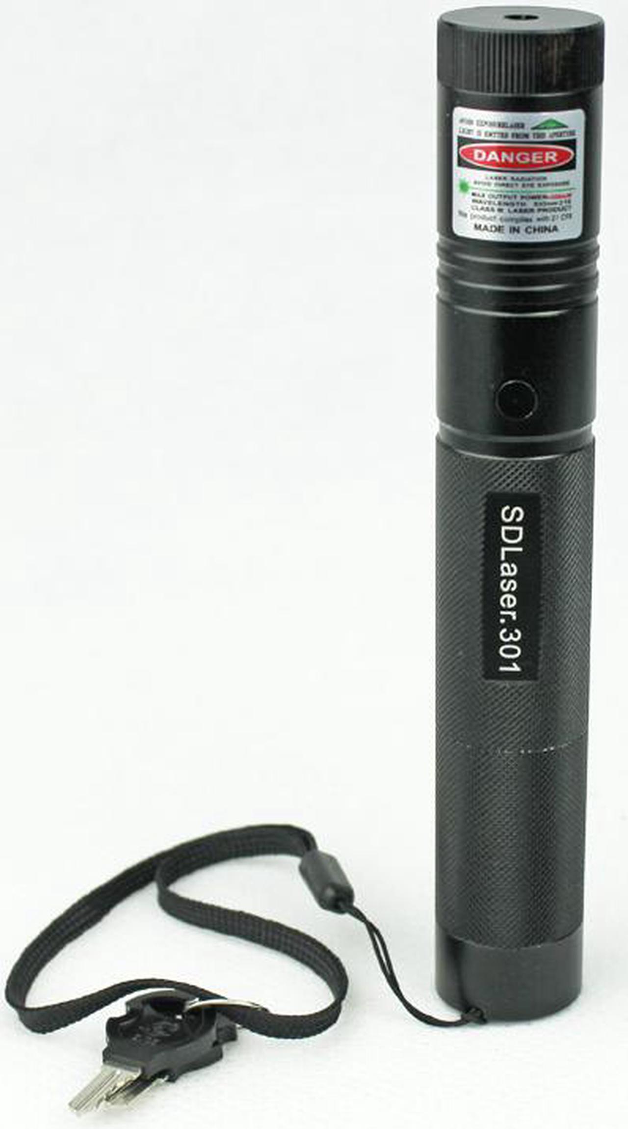 Alt view image 5 of 7 - Laser 301 High Power 200mW 532nm Laser Pointer Flashlight Green Laser Light Pen