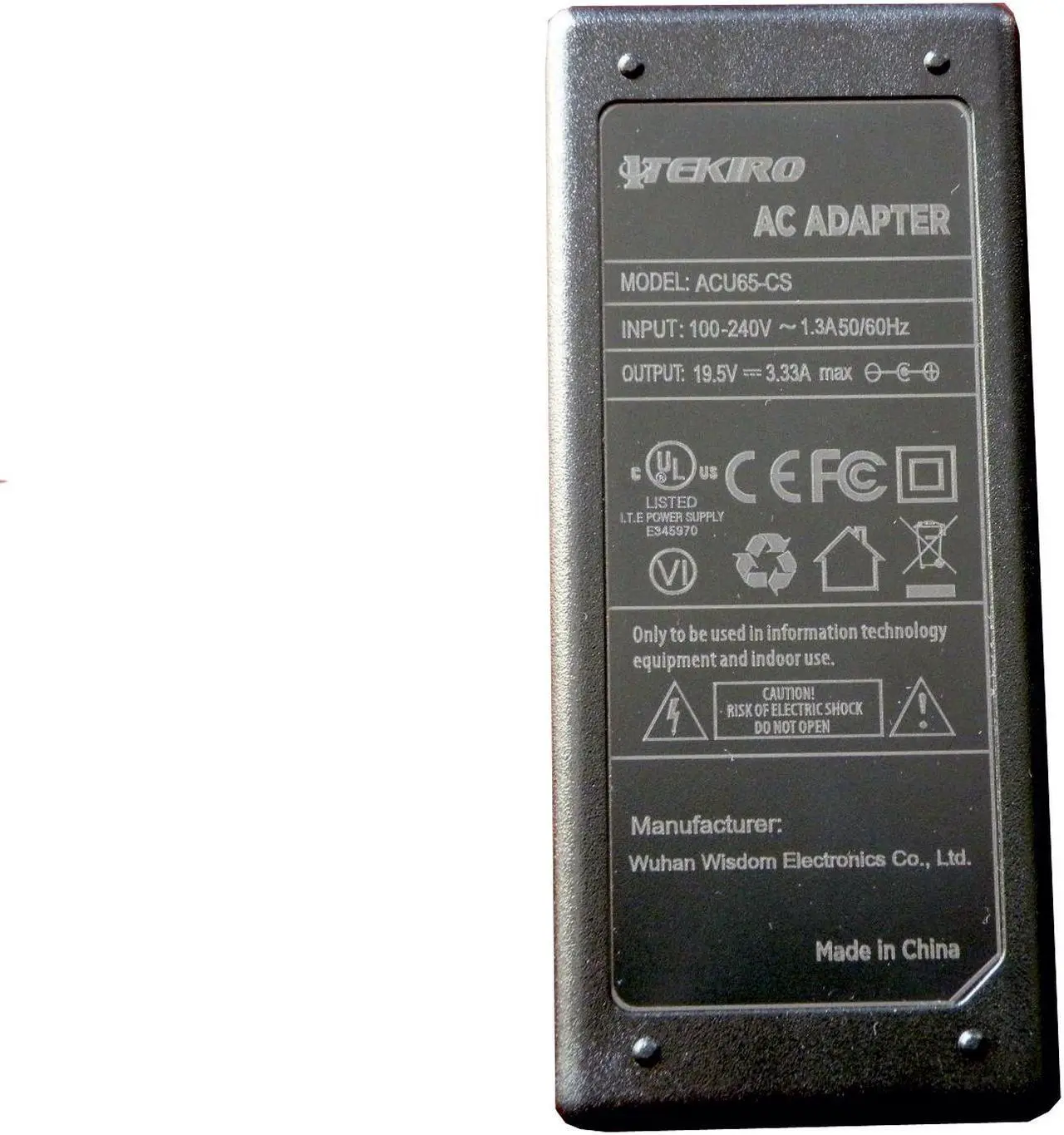 Alt view image 3 of 5 - iTEKIRO 65W AC Adapter Charger for Dell Latitude 3440, 3540, 6430u, E5250, E5440