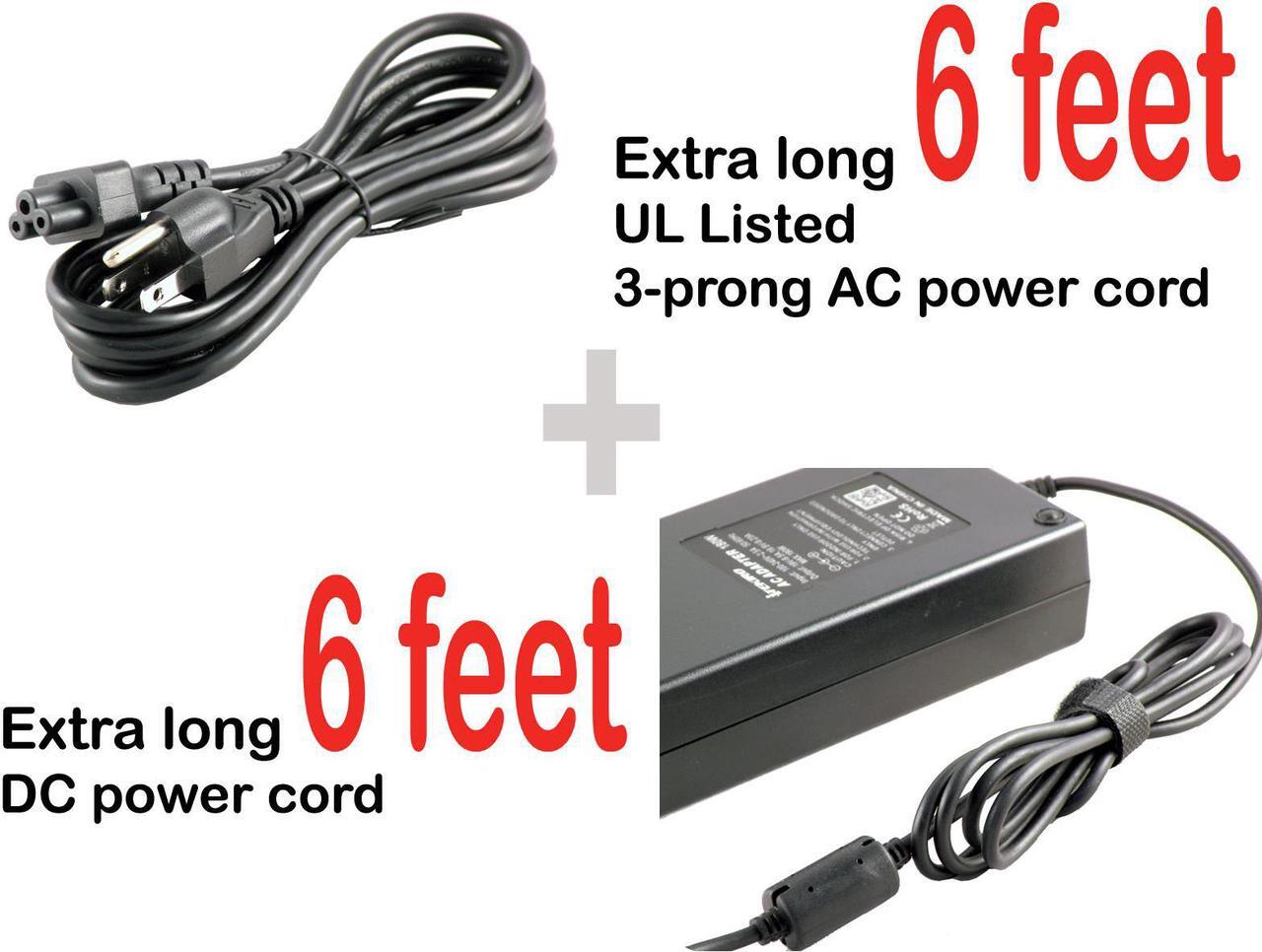 Alt view image 4 of 6 - ITEKIRO 150W AC Adapter for HP 15-5013dx 15-5013tx 15-5014tx 15-5015tx 15-5016tx 15-5220nr 15-ax001no 15-ax003na 15-dk1056wm 15-eb0053dx 15-ec1073dx 15-fa0031dx 15-fb1013dx 16-a0051wm 16-e0020nr