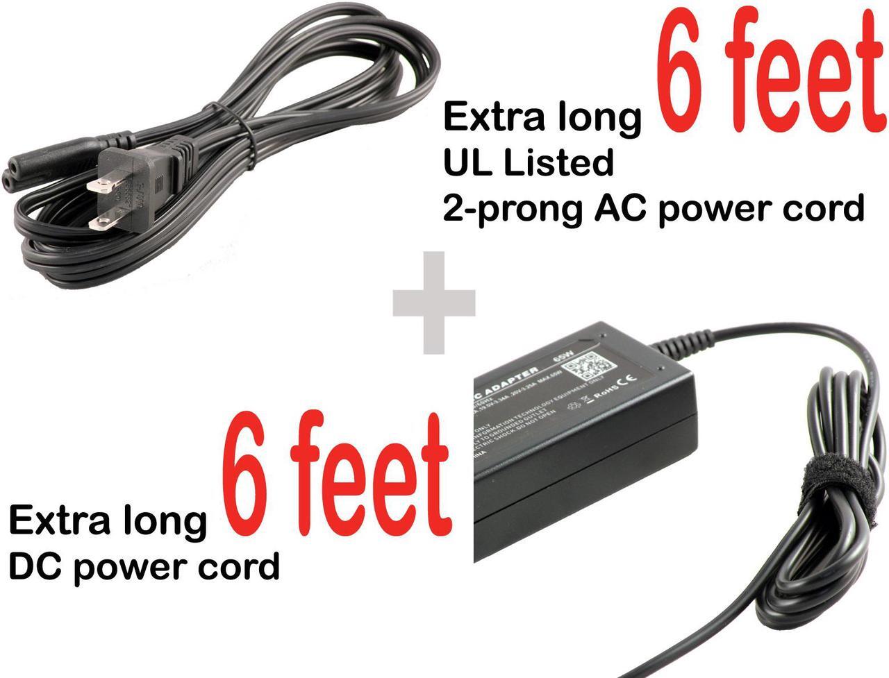Alt view image 4 of 5 - iTEKIRO AC Adapter for Lenovo Ideapad 710S-13ISK 80SW 80SW0032US; Ideapad 710S-13IKB 80VQ 80VQ001VUS 80VQ003FUS; Ideapad 710S Plus 80W3, 80YQ; Ideapad S540-15IML 81NG D330-10IGM 81H3 S145-14AST 81ST