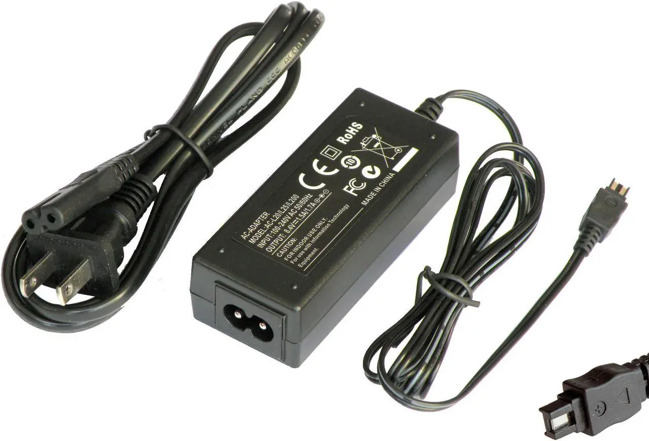 Alt view image 2 of 4 - iTEKIRO AC Adapter for Sony HDR-CX12, HDR-CX12E, HDR-CX130, HDR-CX130B, HDR-CX150, HDR-CX150E/B, HDR-CX150E, HDR-CX150R, HDR-CX160, HDR-CX160B