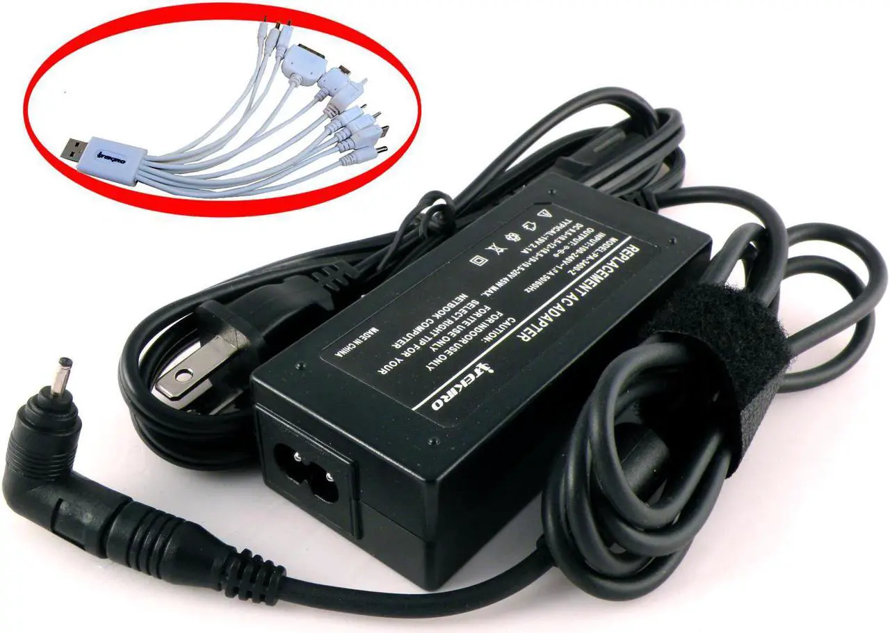 Main image of iTEKIRO Desktop AC Adapter Charger for Hisense Chromebook C11, C12; Hisense W12-024N1A