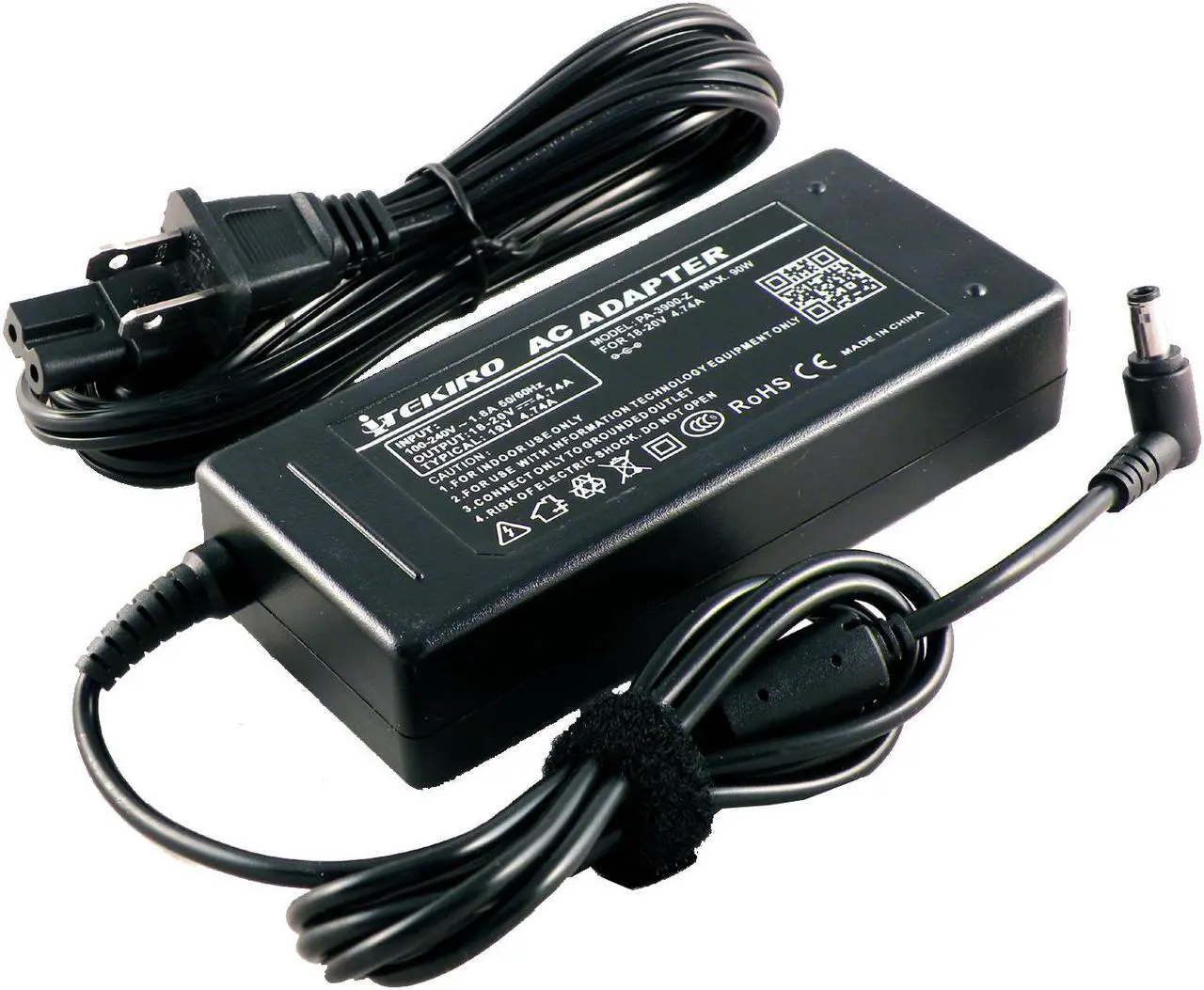 Main image of iTEKIRO AC Adapter Charger for Samsung ATIV Book 9 Pro, NP940Z5L, NP940Z5L-X01US; Samsung NP740U3L, NP740U3L-L02US, NP740U5L, NP740U5L-Y02US, NP740U5L-Y03US