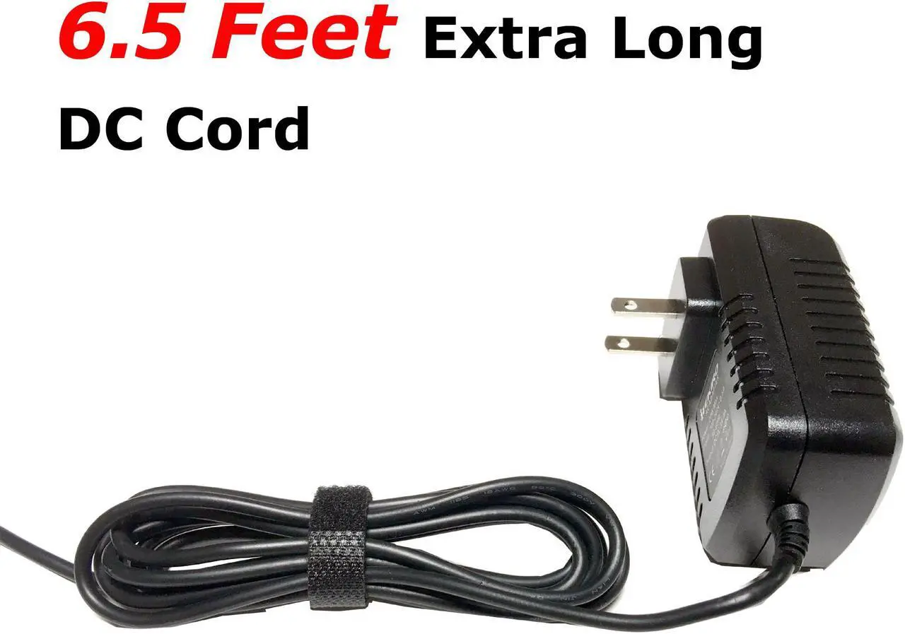 Alt view image 3 of 5 - iTEKIRO 6.5 Ft AC Wall Charger for Ematic 11.6" Windows Laptop EWT127, EWT127BL, EWT127BU, EWT127PN, EWT127PR, EWT127RG, EWT127RD; EWT126; EWT131 EWT131BL; TEKA TEKA018-0502500UK