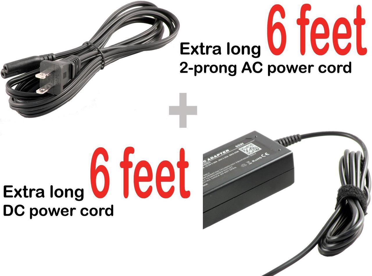 Alt view image 4 of 6 - iTEKIRO 65W AC Adapter for Acer NX.H3WAA.003 NX.H3YAA.001 NX.H62AA.001 NX.H62AA.008 NX.H62AA.008 NX.H62AA.010 NX.H62AA.011 NX.H69AA.002 NX.H7HAA.001 NX.H7QAA.001 NX.H7QAA.002 NX.H9USN.001 NX.H9VSN.001