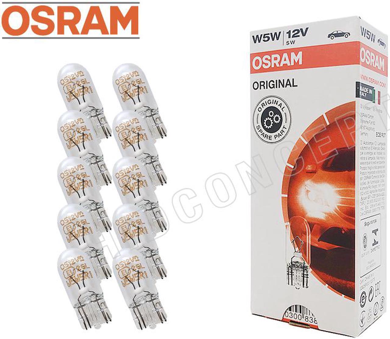 Main image of T10 - Osram Cost-Effective Original Spare Parts W5W 2825 (Pack of 10)