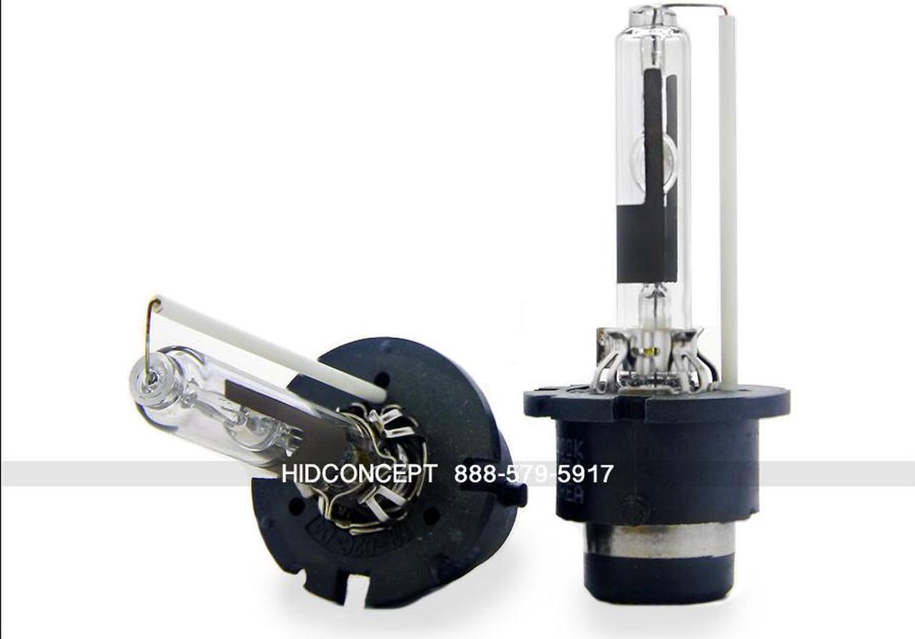Alt view image 4 of 4 - BLESK 6000K D2R HID Xenon Bulbs Pair 35W Crystal White OEM Replacement 6K D2C