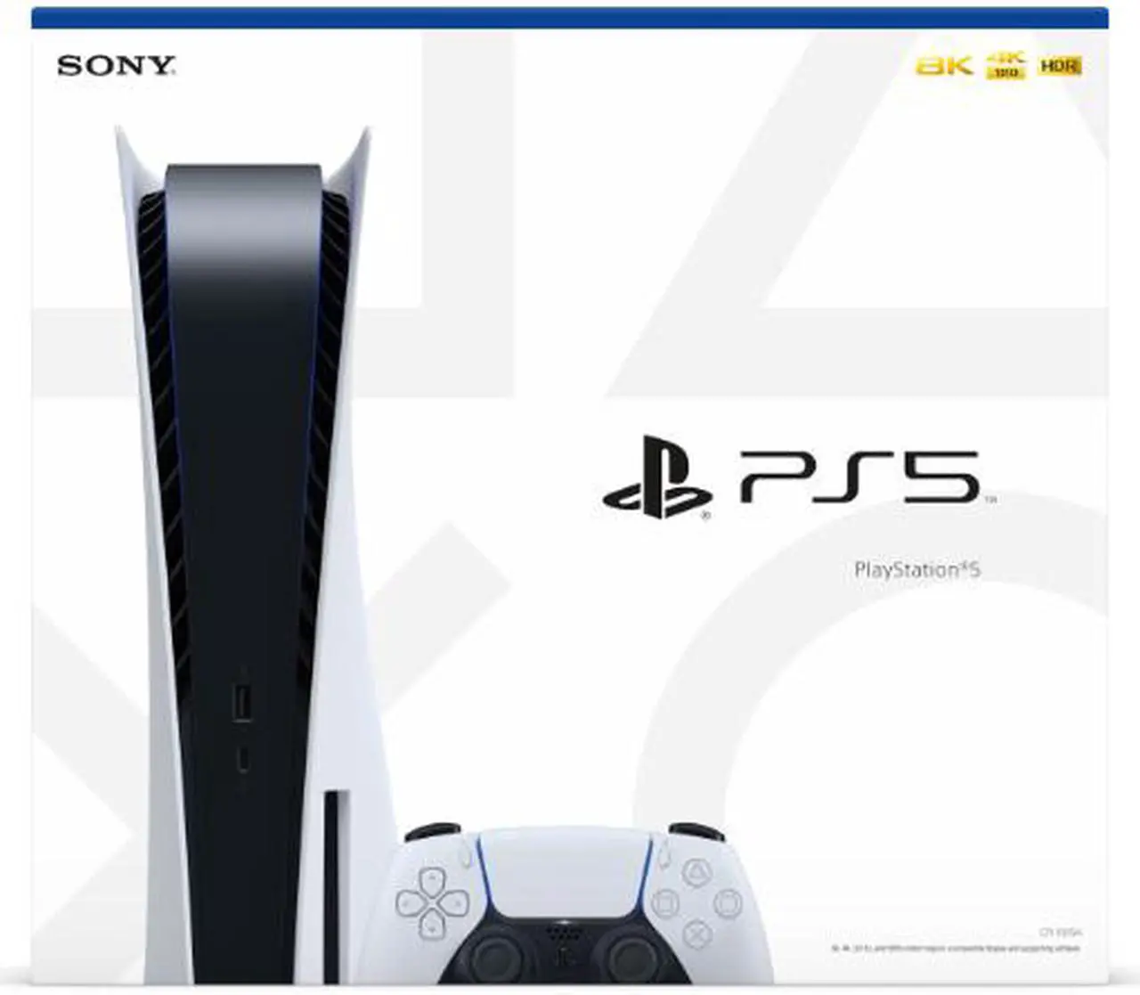 Main image of PlayStation 5 Console Disc Version With Extra DualSense Wireless Controller