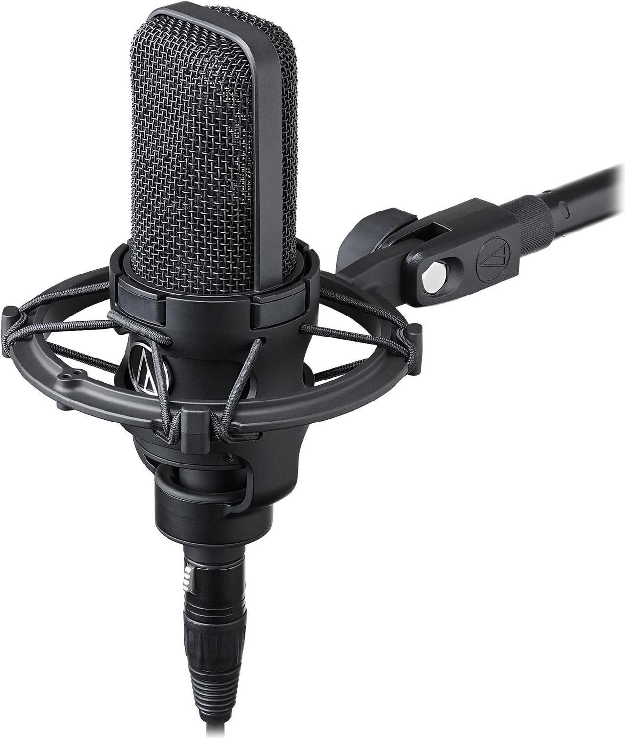Alt view image 3 of 20 - Audio Technica AT4040 Cardioid Condenser Microphone Mic w/ Shock Mount NEW