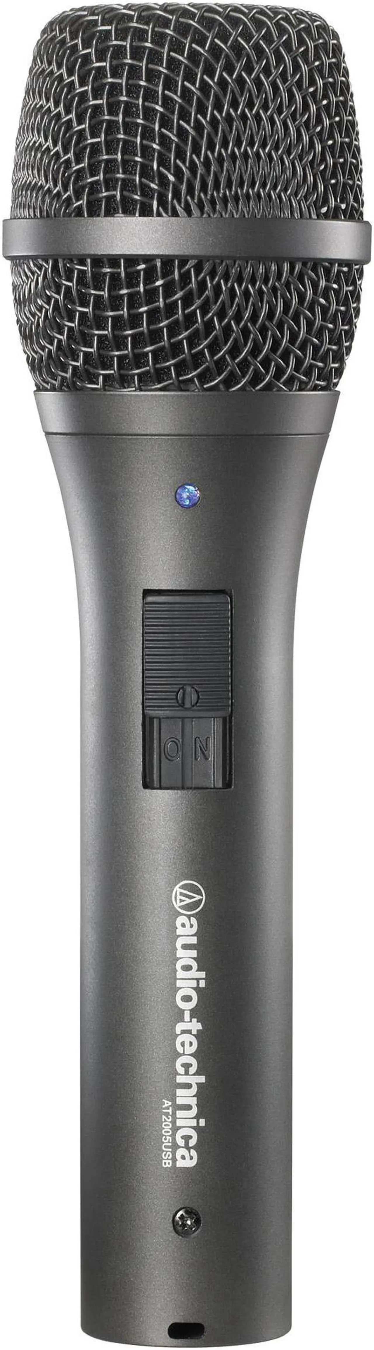 Alt view image 3 of 20 - Audio-Technica AT2005USB Cardioid Dynamic USB/XLR Microphone