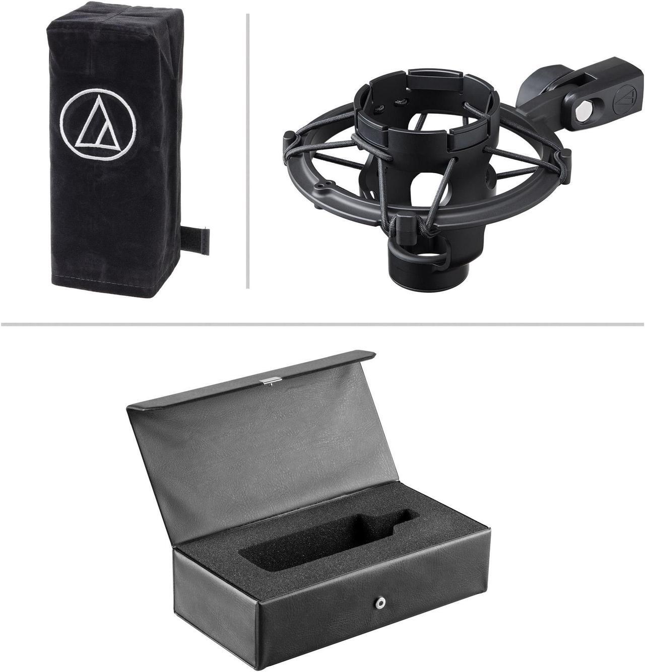 Alt view image 6 of 20 - Audio Technica AT4040 Cardioid Condenser Microphone Mic w/ Shock Mount NEW