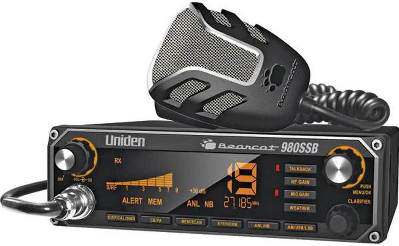 Alt view image 7 of 15 - UNIDEN BEARCAT980 CB RADIO SSB USB LSB NOISE CANCEL