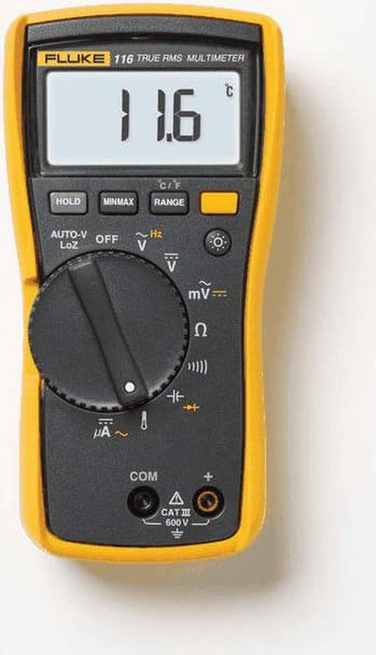 Alt view image 8 of 10 - Fluke 116 HVAC/R Multimeter with temperature and microamps