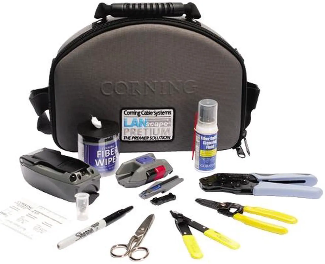 Main image of Corning - TKT-UNICAM-PFC - UniCam Connector High-?Performance Installation Tool Kit, High-?Performance, LC, SC and ST