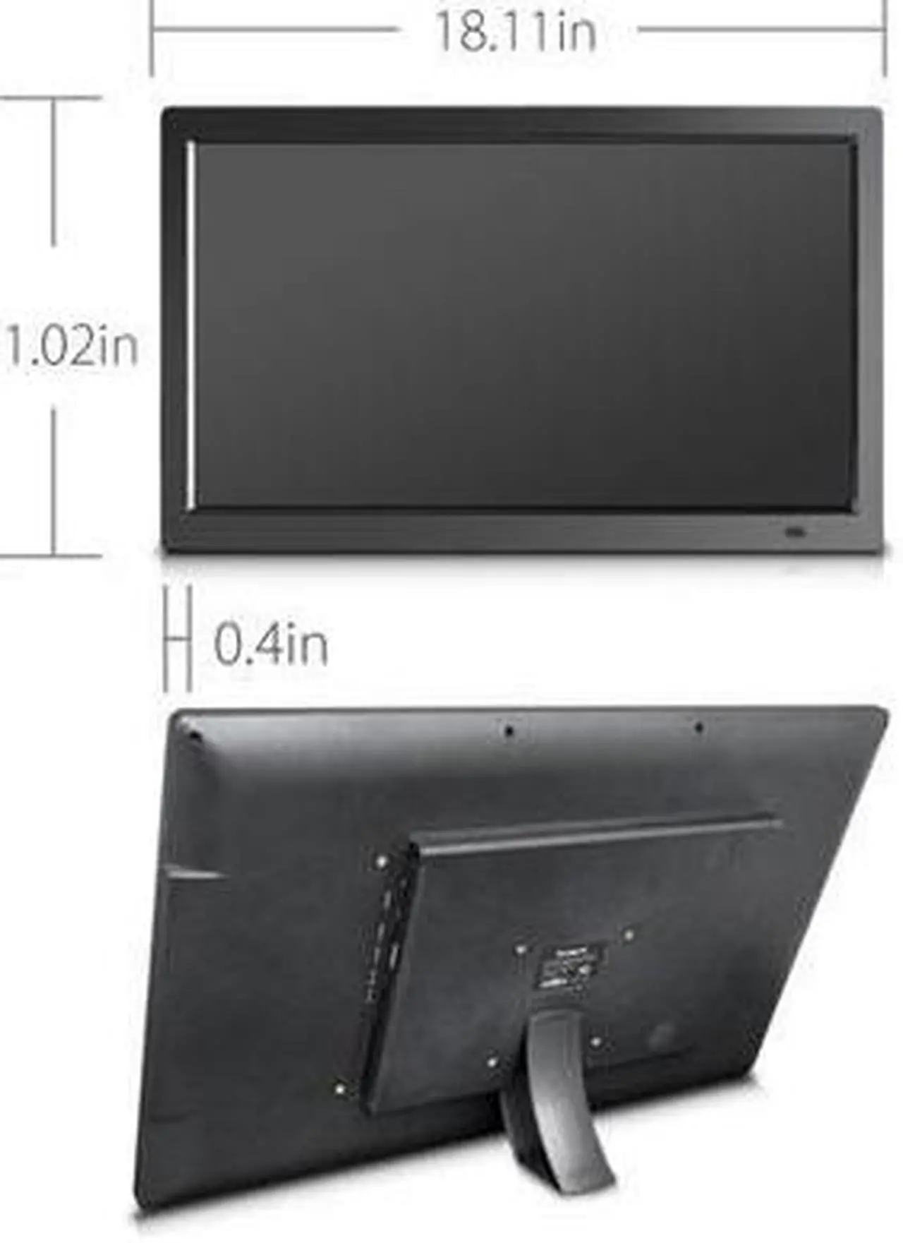 Alt view image 5 of 10 - 19" Smart WiFi Cloud Digital Photo Frame, free Cloud storage, real-time photos, Movie, Social Media, Browser, all apps