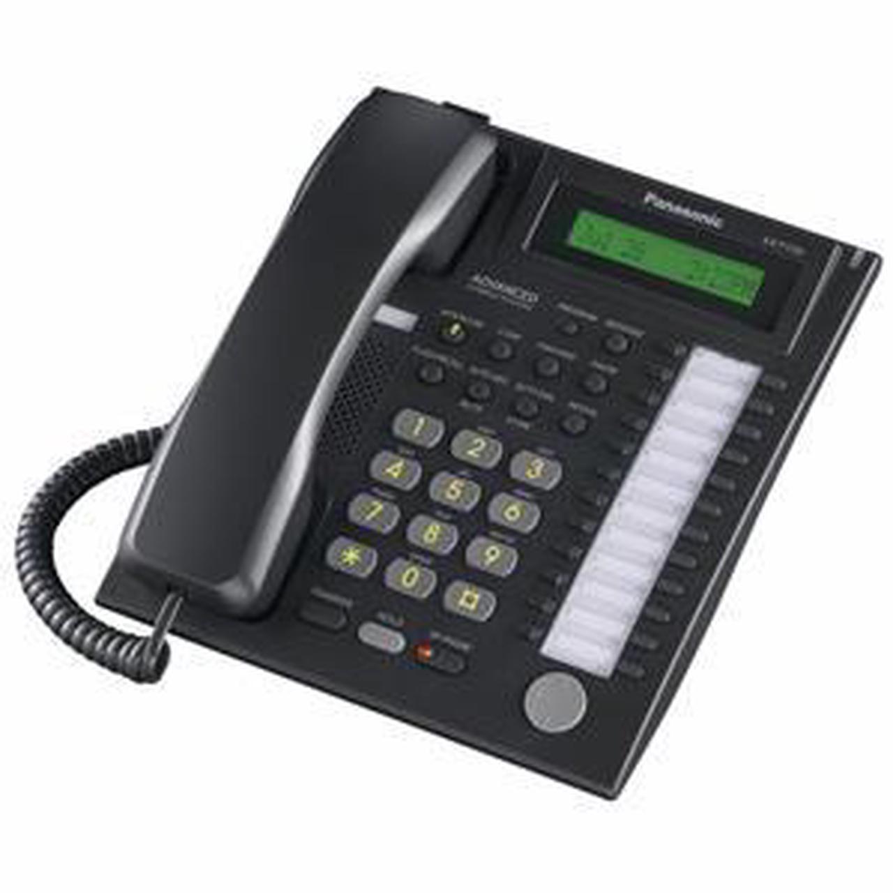 Alt view image 3 of 10 - Panasonic BTI KX-T7731BK Speakerphone with LCD - Black