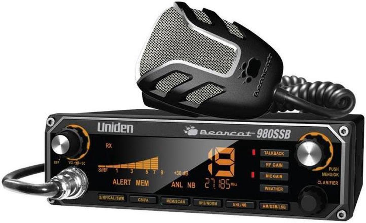 Alt view image 7 of 8 - Uniden Bearcat 980 SSB Radio with Wireless Noise Cancelling Mic