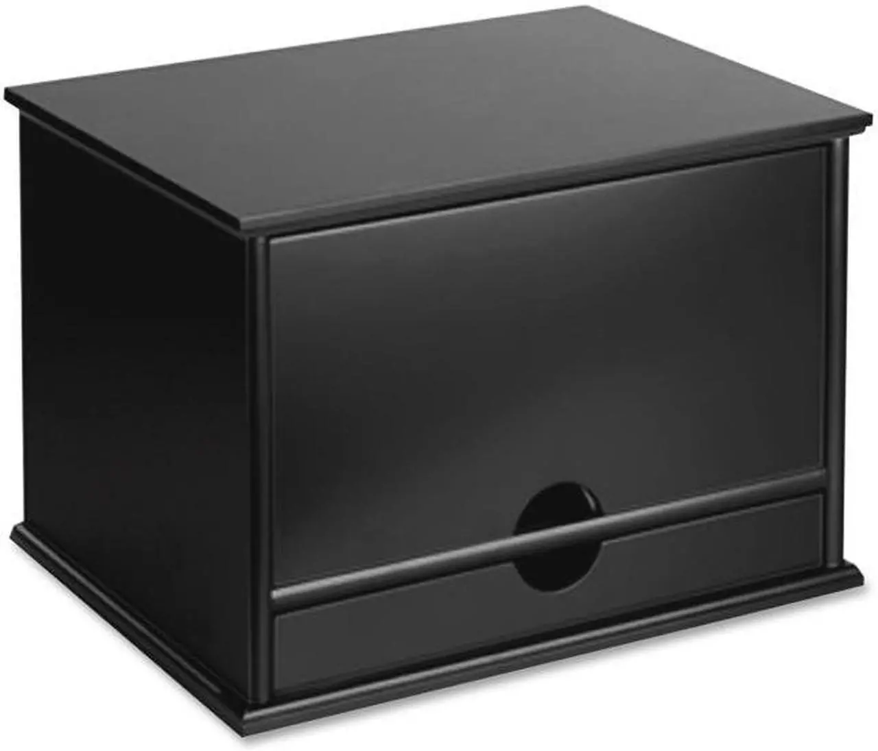 Alt view image 8 of 20 - Victor Wood Desktop Organizer, Midnight Black Collection - by Victor Technology