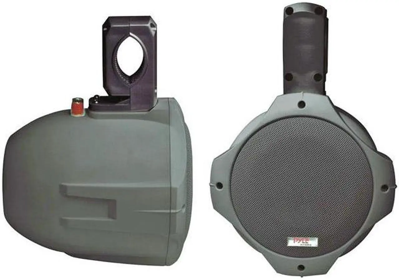 Alt view image 5 of 5 - PYLE PLMRB85 8" 300 Watts Peak Power 2-Way Black Wake Board Speaker