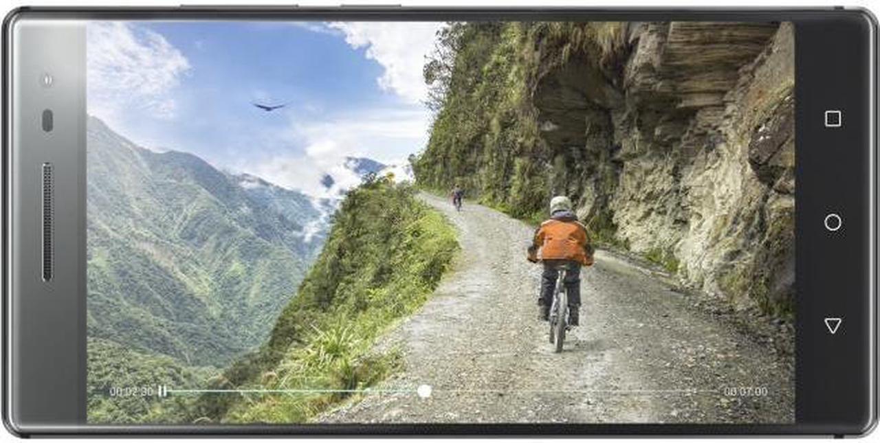 Alt view image 8 of 18 - Lenovo Phab 2 Pro Unlocked Android Smartphone - Cellphone with Tango for Augmented Reality, 64 GB Grey (U.S. Warranty) Smart Phone Cell ZA1H0003US