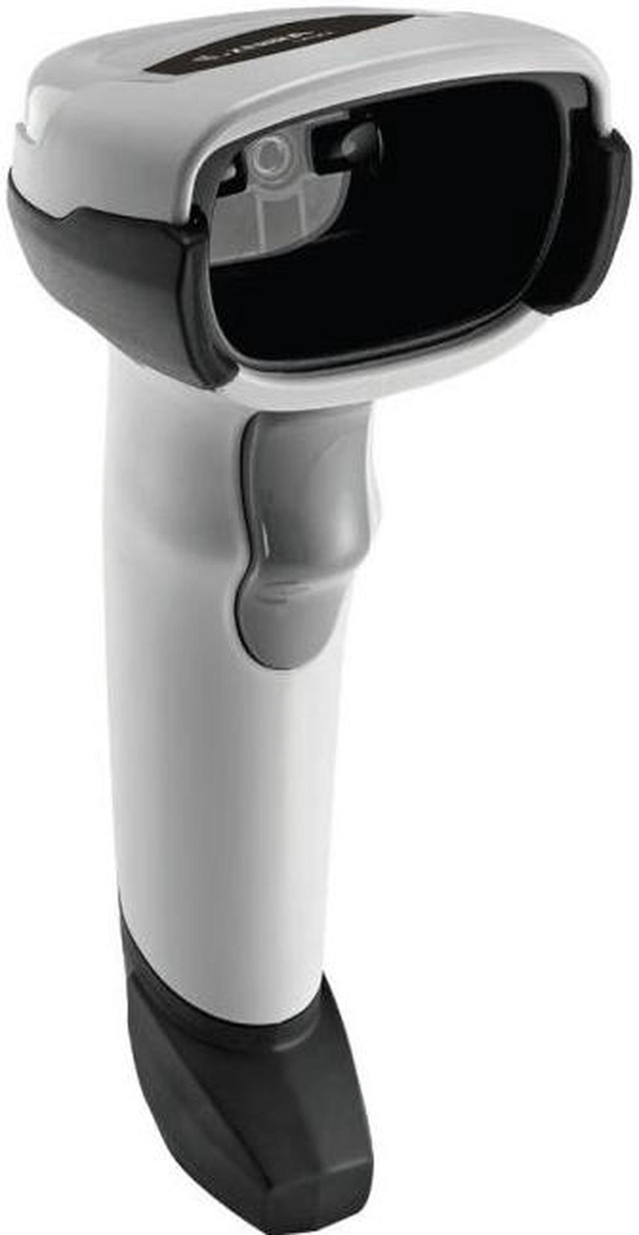 Zebra Technologies - DS2208-SR6U2100SGW - Zebra DS2208 Handheld Barcode Scanner with Stand - Cable Connectivity - 1D, 2D