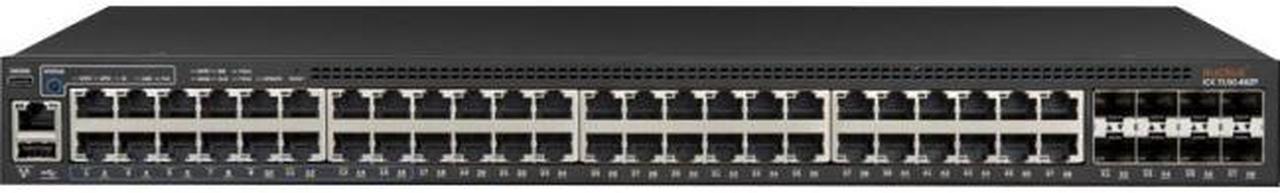 Brocade Communications - ICX7150-48ZP-E8X10GR - Ruckus ICX 7150-48ZP - Z-Series - switch - L3 - managed - 16 x