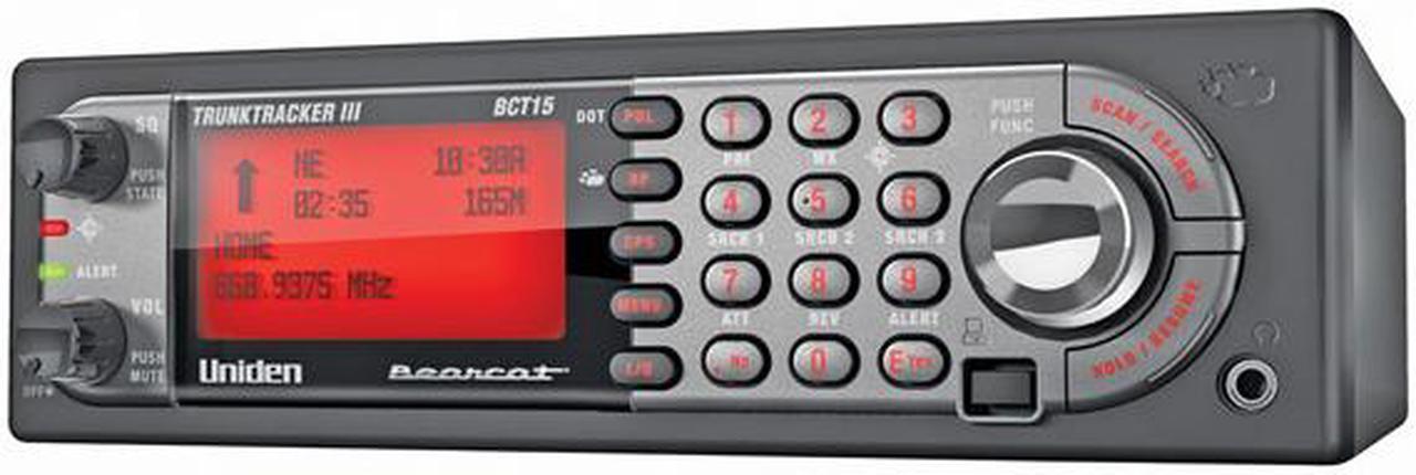 Alt view image 6 of 17 - UNIDEN BCT15X Mobile Scanner,Analog,9000 Channels
