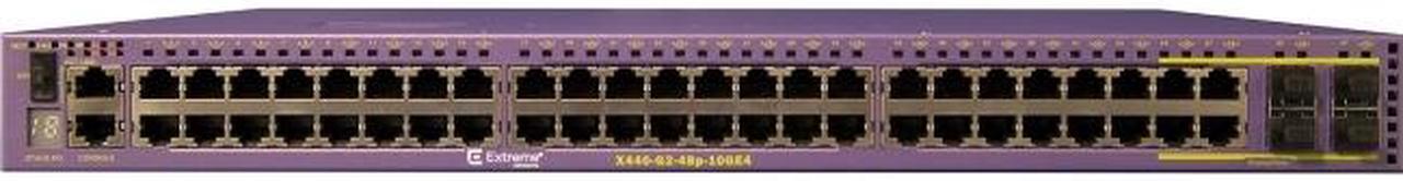 Alt view image 10 of 12 - Extreme Networks X440-G2-48p-10GE4 Ethernet Switch