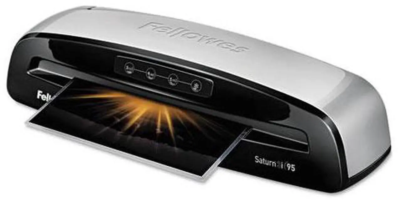 Alt view image 12 of 20 - Fellowes Saturn3i 95 Laminator 9" Wide x 5mil Max Thickness 5735801
