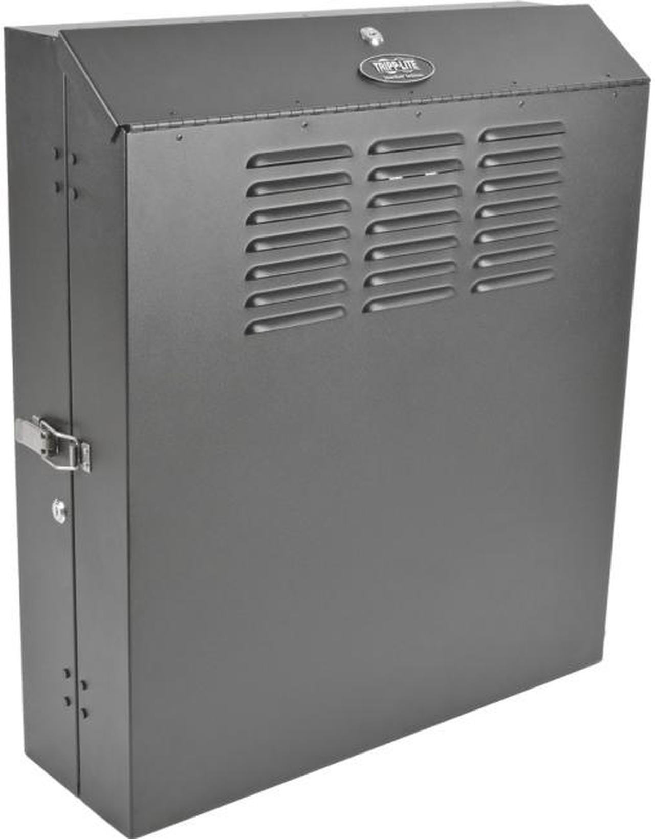 Tripp Lite 6U Vertical Wall-Mount Rack Enclosure Cabinet, Low-Profile, Switch Depth, 20" Deep (SRWF6U)