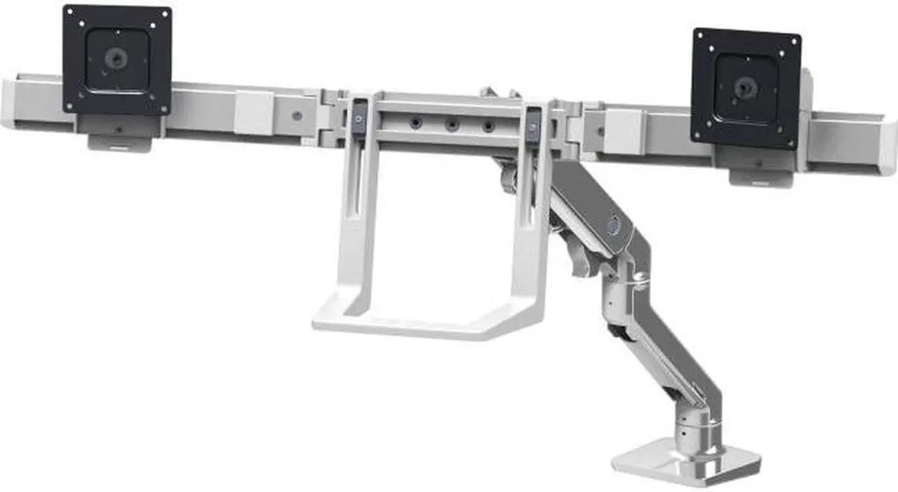 Alt view image 9 of 11 - HX DESK DUAL MONITOR ARM POLIS