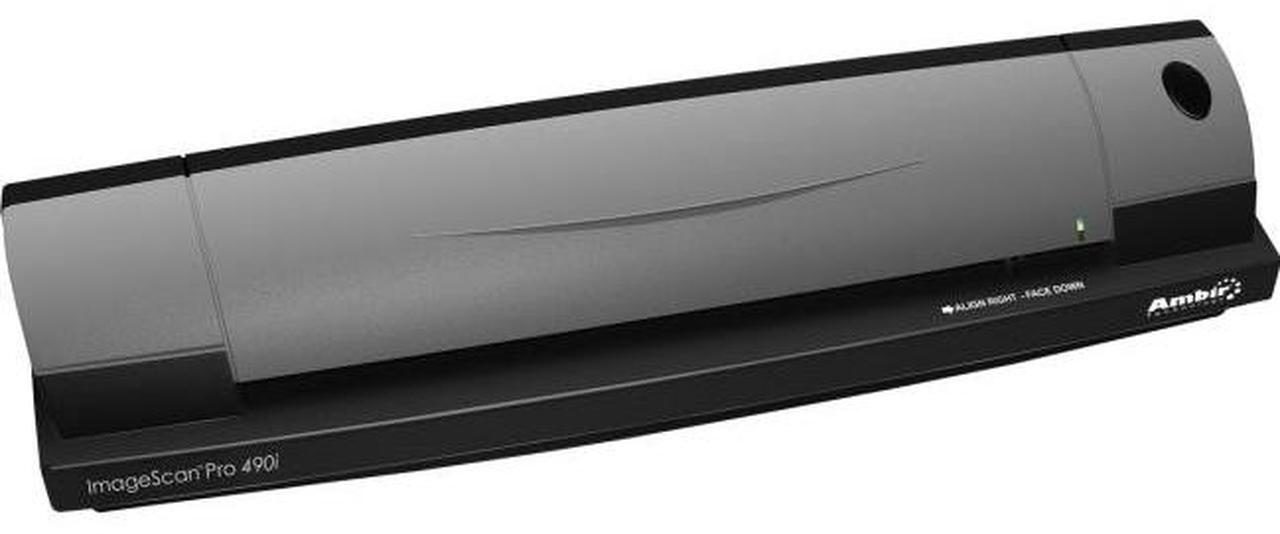 Alt view image 7 of 11 - Ambir Technology - DS490-A3P - ImageScan Pro 490i Duplex Document & Card Scanner Bundled w/ AmbirScan for athenahealth -