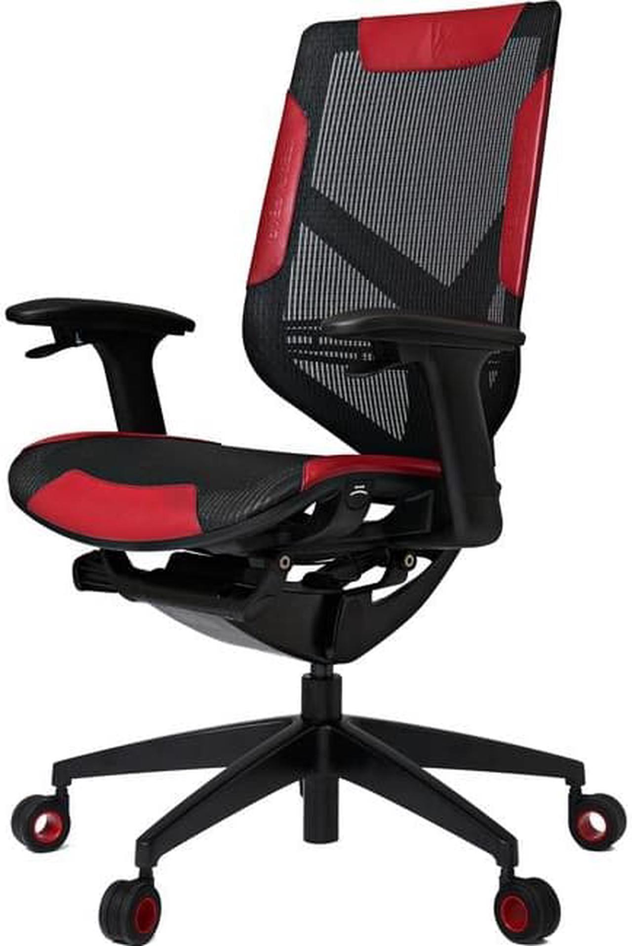 Alt view image 7 of 7 - Vertagear Gaming Series Triigger 275 Ergonomic Office Chair (Red)