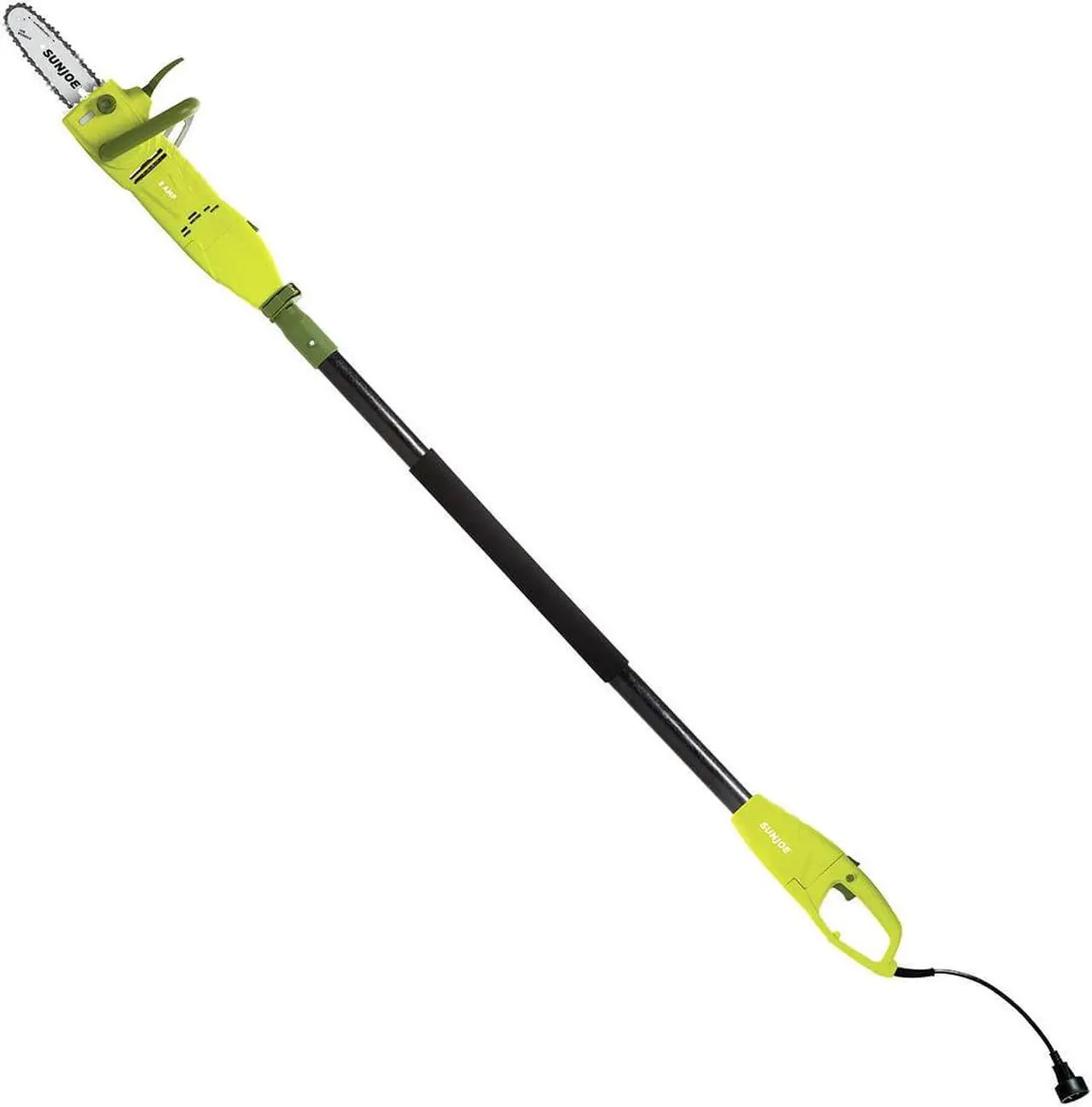 Alt view image 8 of 9 - Sun Joe SWJ806E 2-in-1 Electric Convertible Pole Chain Saw | 8 inch | 8.0 Amp (Green)