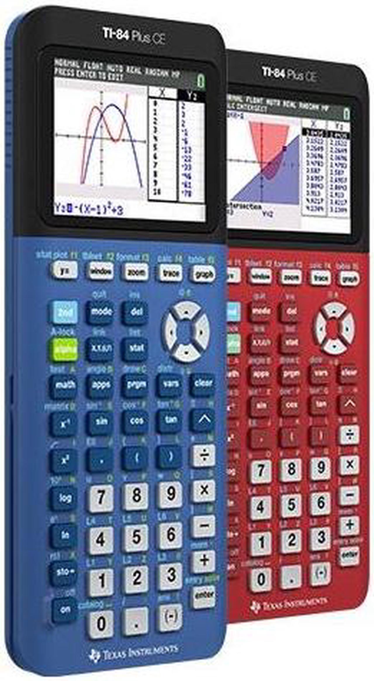 Alt view image 6 of 12 - Texas Instruments TI-84 Plus CE Graphing Calculator - Mint