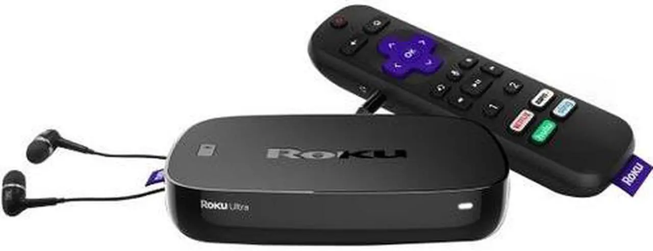 Alt view image 8 of 12 - Roku Ultra | Streaming Media Player 4K/HD/HDR with Premium JBL Headphones 2019
